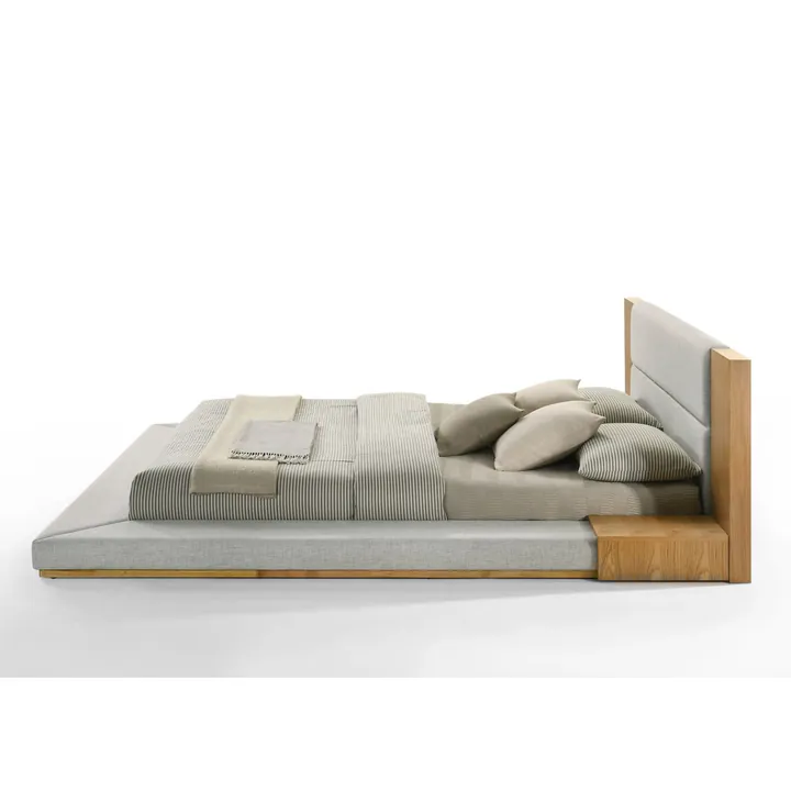 Кровать Amalie 260×244 см обитая с встроенными тумбами 6