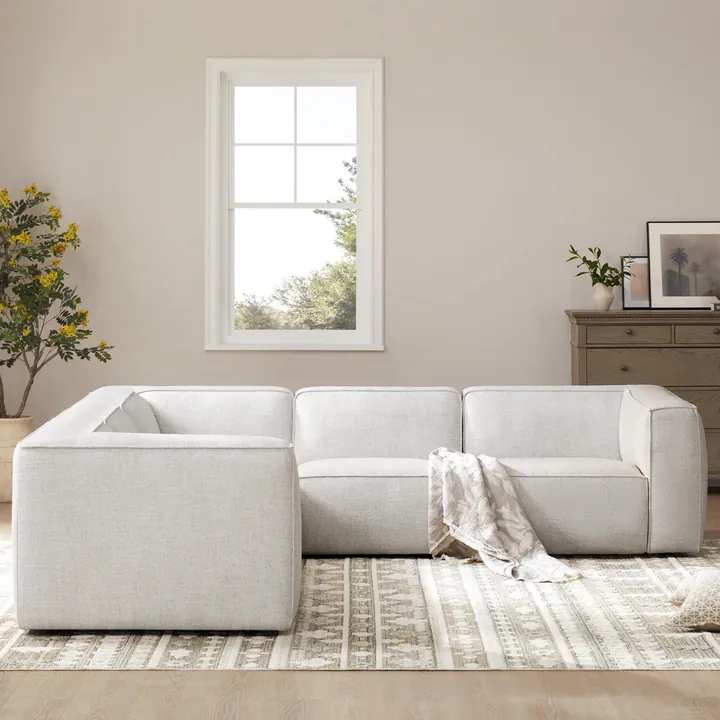 Угловой диван Jaye 282×300 см модульный обитый 5 предметов 2