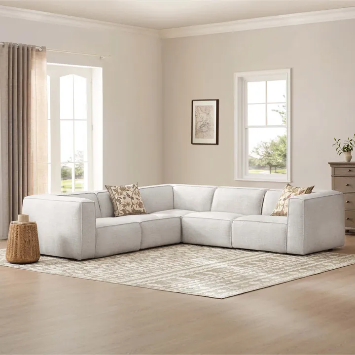 Угловой диван Jaye 282×300 см модульный обитый 5 предметов 3