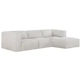 Диван Jaye 287×179 см обитый с пуфиком 3 предмета