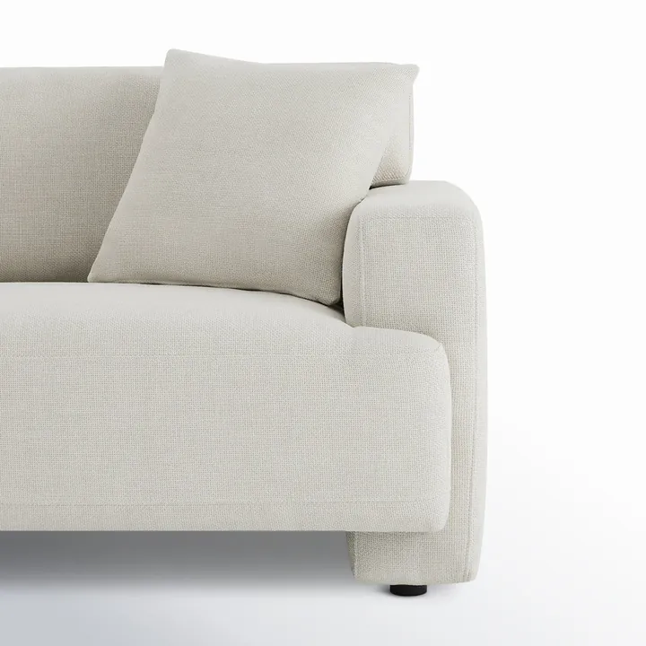 Ives 90'' Upholstered Deep Sofa 9