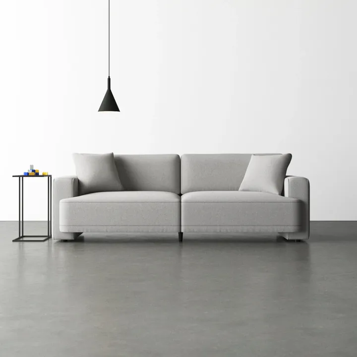 Диван Ives 229×98×81 см обитый глубокий из массива 2