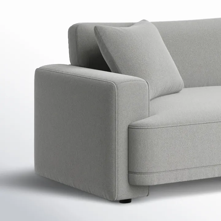 Диван Ives 229×98×81 см обитый глубокий из массива 6