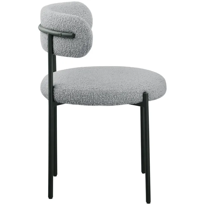 Стул Sherwood 76×56×53 см с цельной спинкой букле 2 шт 7