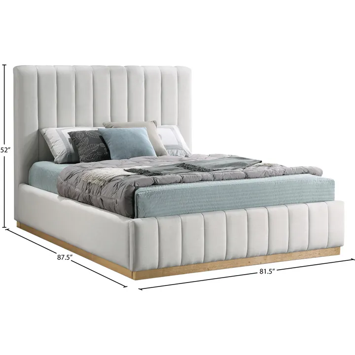 Кровать Codyn 207×222×132 см обитая King размер 11