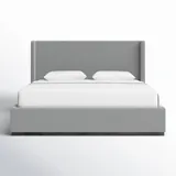 Кровать Earby 207×222×132 см обитая King размер