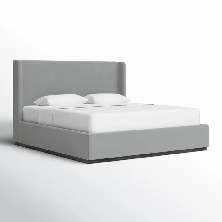 Кровать Earby 207×222×132 см обитая King размер 3