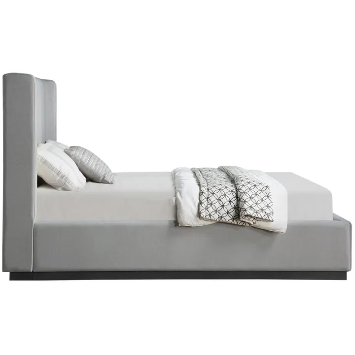 Кровать Earby 207×222×132 см обитая King размер 8