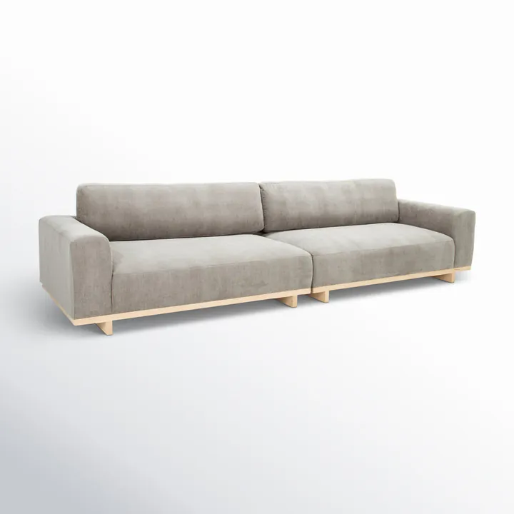 Диван Kesya 318×96×79 см обитый из массива 3
