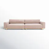 Диван Kesya 318×96×79 см обитый бархатом из массива