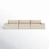 Диван Daphne 350×101×101 см модульный обитый из массива