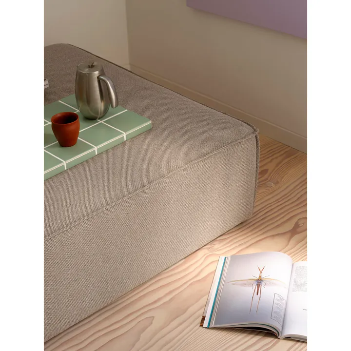 Диван Daphne 350×101×101 см модульный обитый из массива 3
