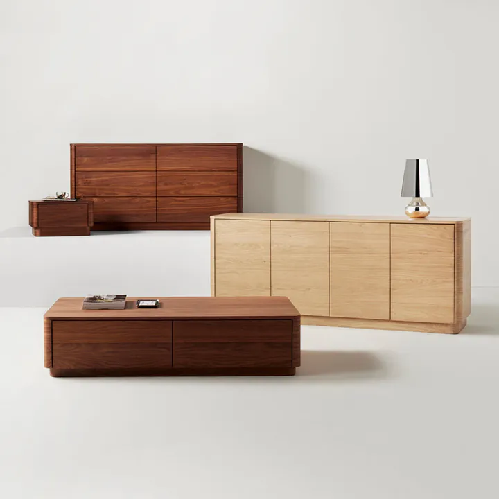 Сервант Mille 183×48×76 см из массива 4 двери 3