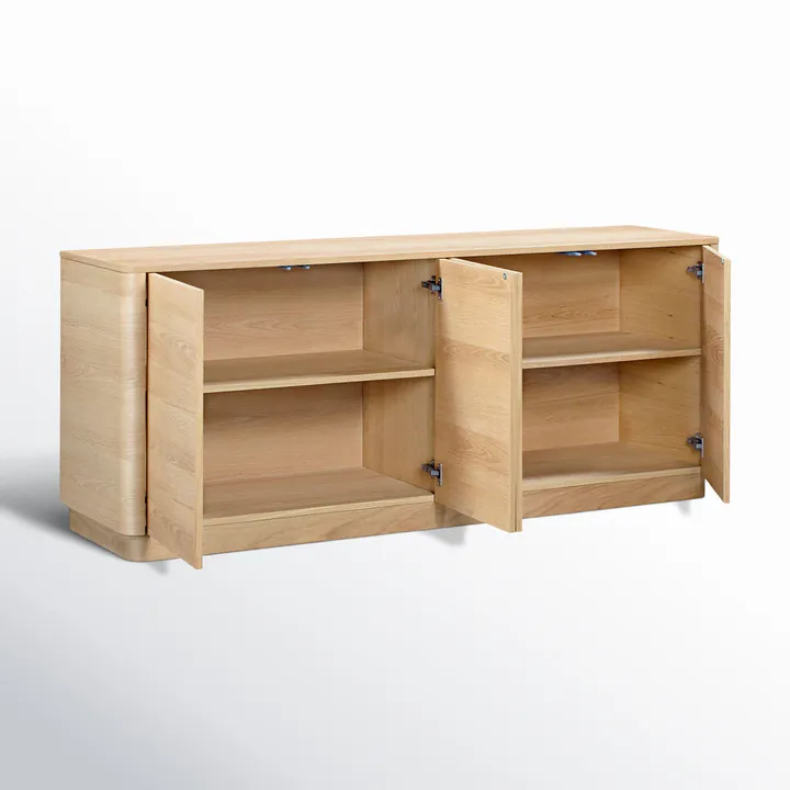 Сервант Mille 183×48×76 см из массива 4 двери 8