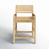 Барный стул Trevino 94×61×61 см современный из массива