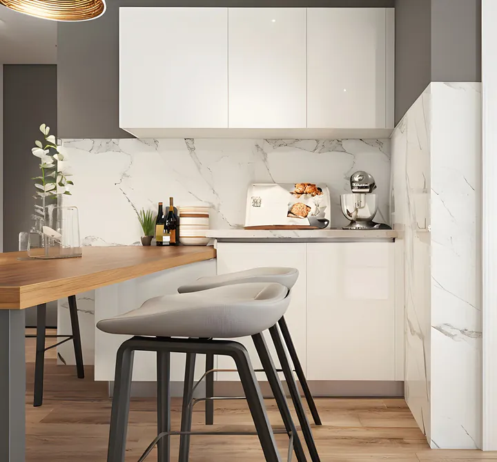 Кухня White Handle 4