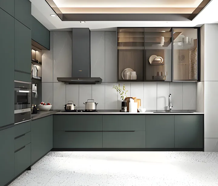 Кухня Pine Green 3