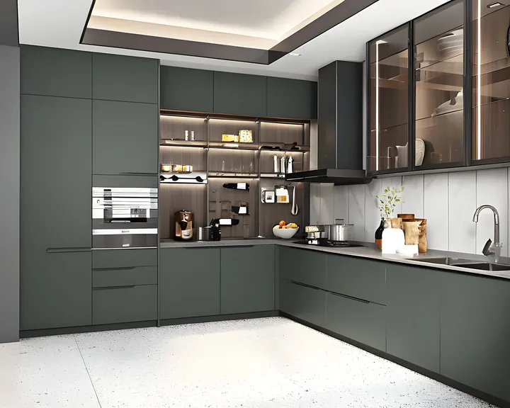 Кухня Pine Green 6
