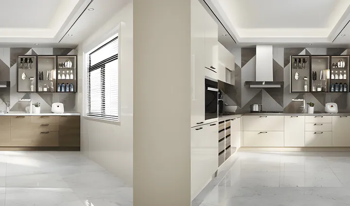 Кухня Gloss Grey 2