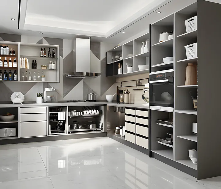 Кухня Gloss Grey 3
