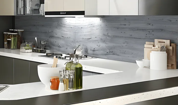 Кухня Mirror Grey 3