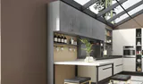 Кухня Gray White