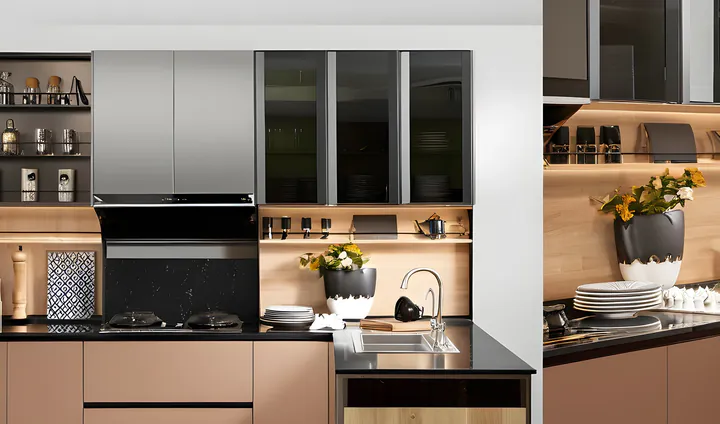 Кухня Metal Flat 2