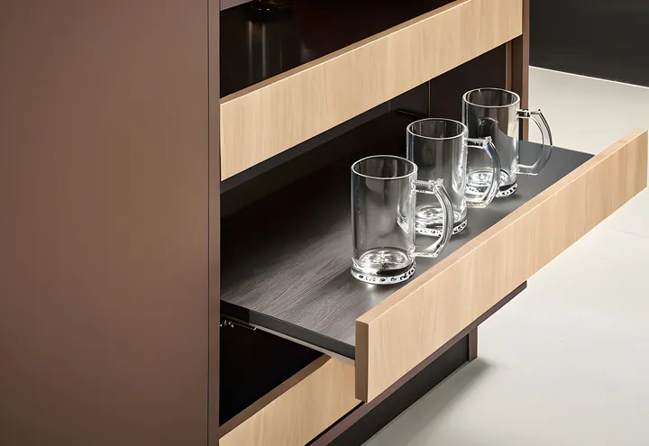 Кухня Metal Flat 3