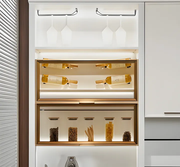 Кухня Gold White 5