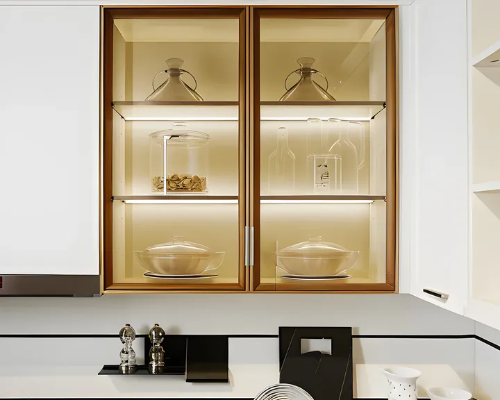 Кухня Gold White 6