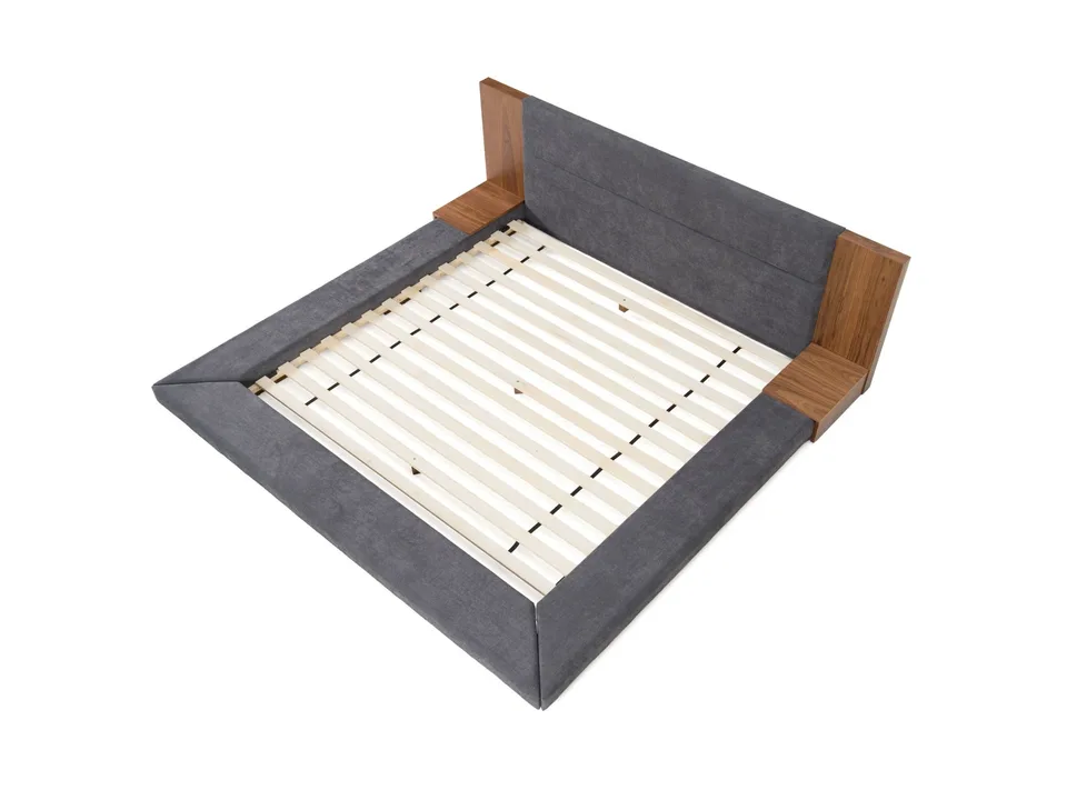Кровать Amalie 260×244 см обитая с встроенными тумбами 4