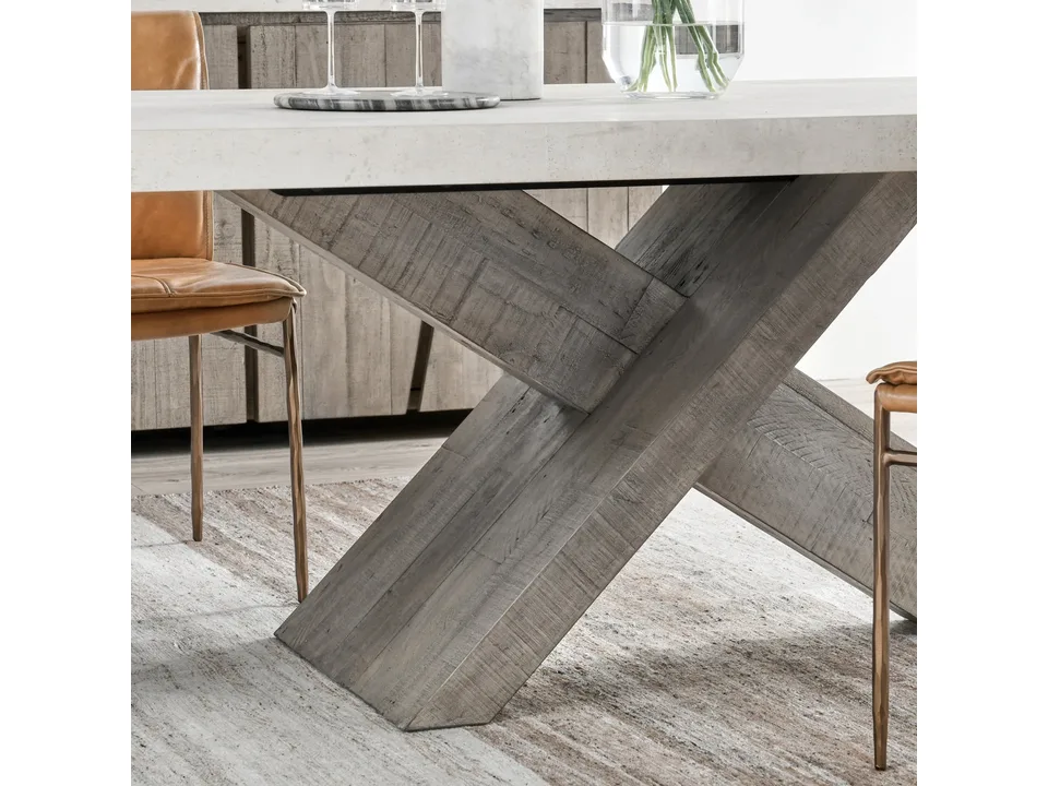 Обеденный стол Durant 213×109 см в стиле современного фермерского дома 7