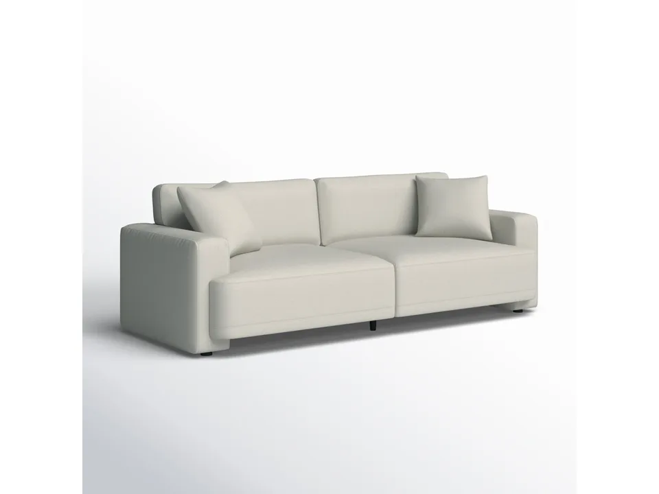 Ives 90'' Upholstered Deep Sofa 4