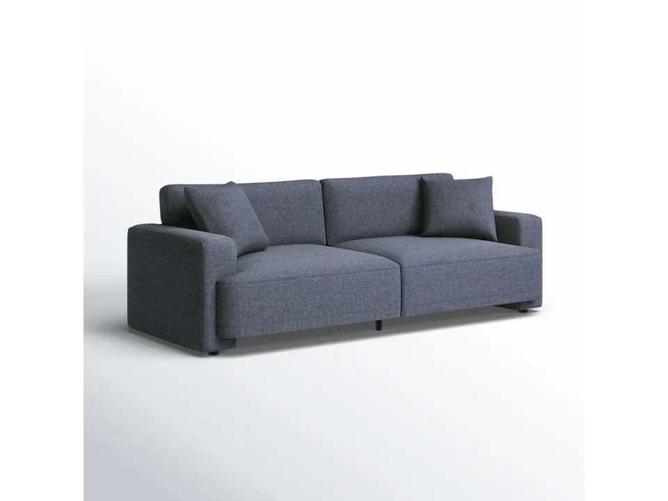 Ives 90'' Upholstered Deep Sofa 3