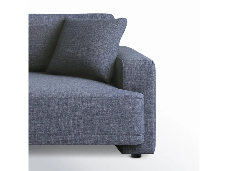 Ives 90'' Upholstered Deep Sofa 8