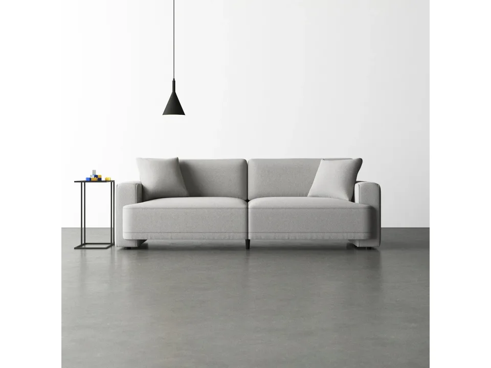 Диван Ives 229×98×81 см обитый глубокий из массива 2