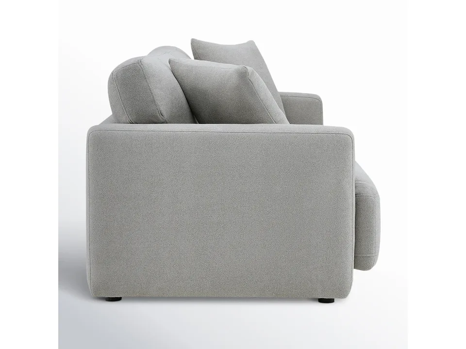 Диван Ives 229×98×81 см обитый глубокий из массива 4