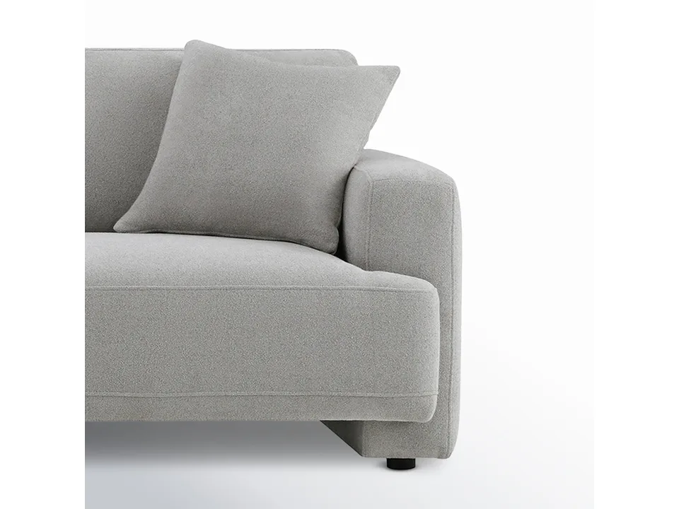 Диван Ives 229×98×81 см обитый глубокий из массива 8