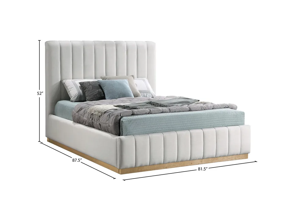 Кровать Codyn 207×222×132 см обитая King размер 11