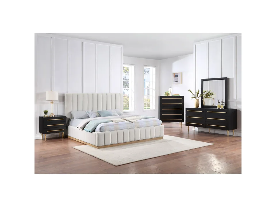 Кровать Codyn 207×222×132 см обитая King размер 4