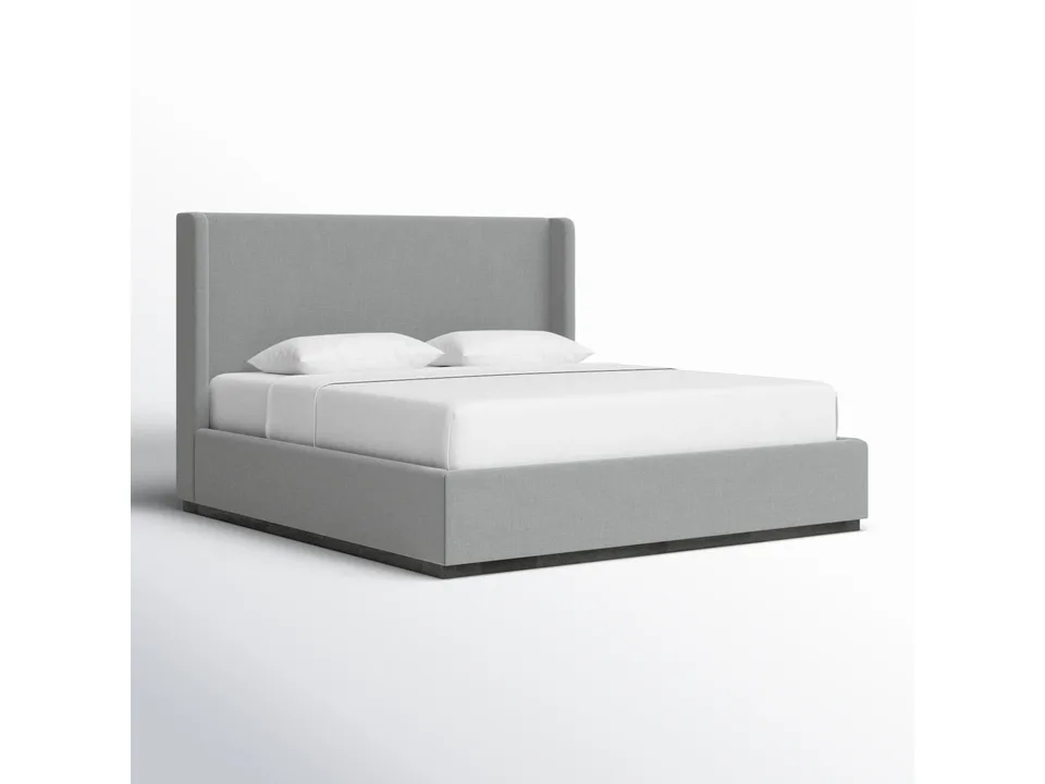Кровать Earby 207×222×132 см обитая King размер 3