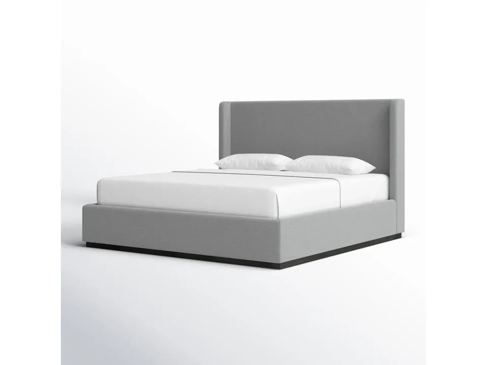Кровать Earby 207×222×132 см обитая King размер 4