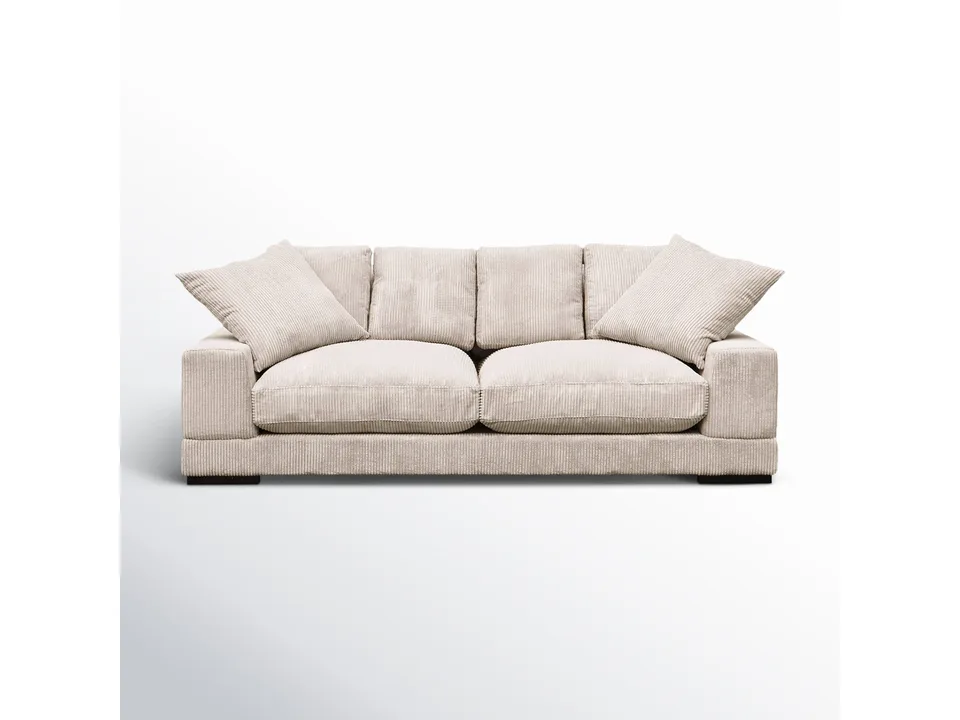 Диван Lonsdale 234×117×84 см обитый кордрой из массива 1