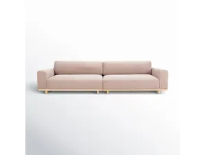 Диван Kesya 318×96×79 см обитый бархатом из массива