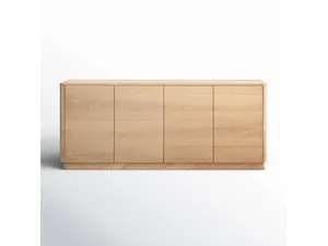 Сервант Mille 183×48×76 см из массива 4 двери