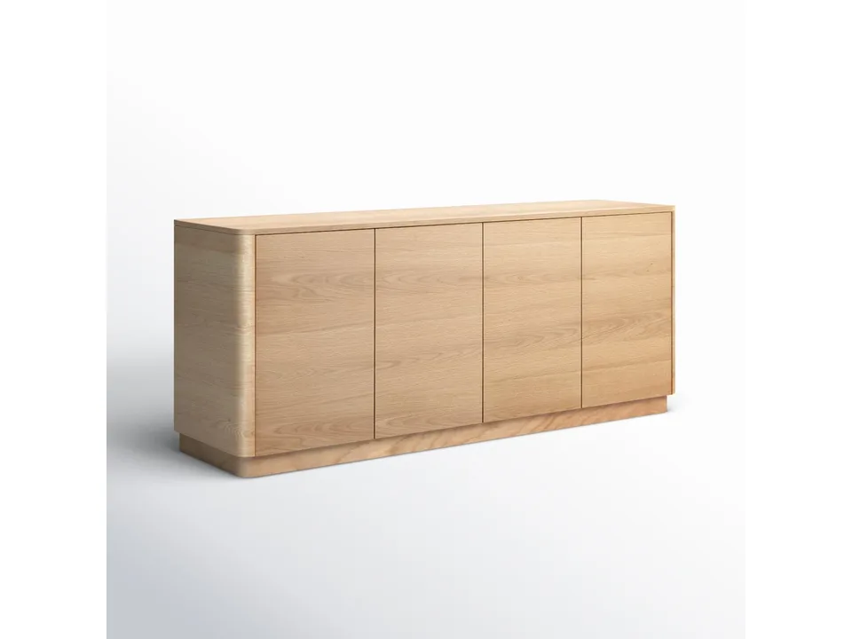Сервант Mille 183×48×76 см из массива 4 двери 4