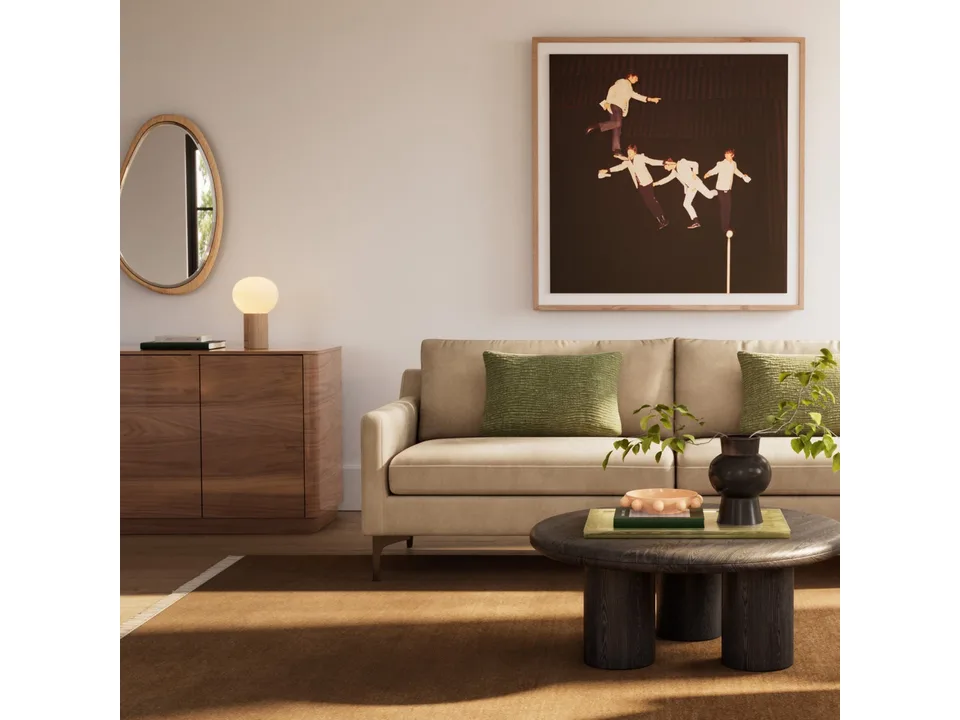 Сервант Mille 183×48×76 см из массива 4 двери 3