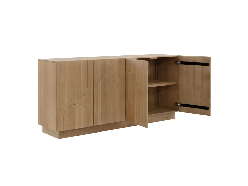 Сервант Kana 188×45×87 см из массива 4 двери 5