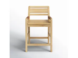 Барный стул Trevino 94×61×61 см современный из массива