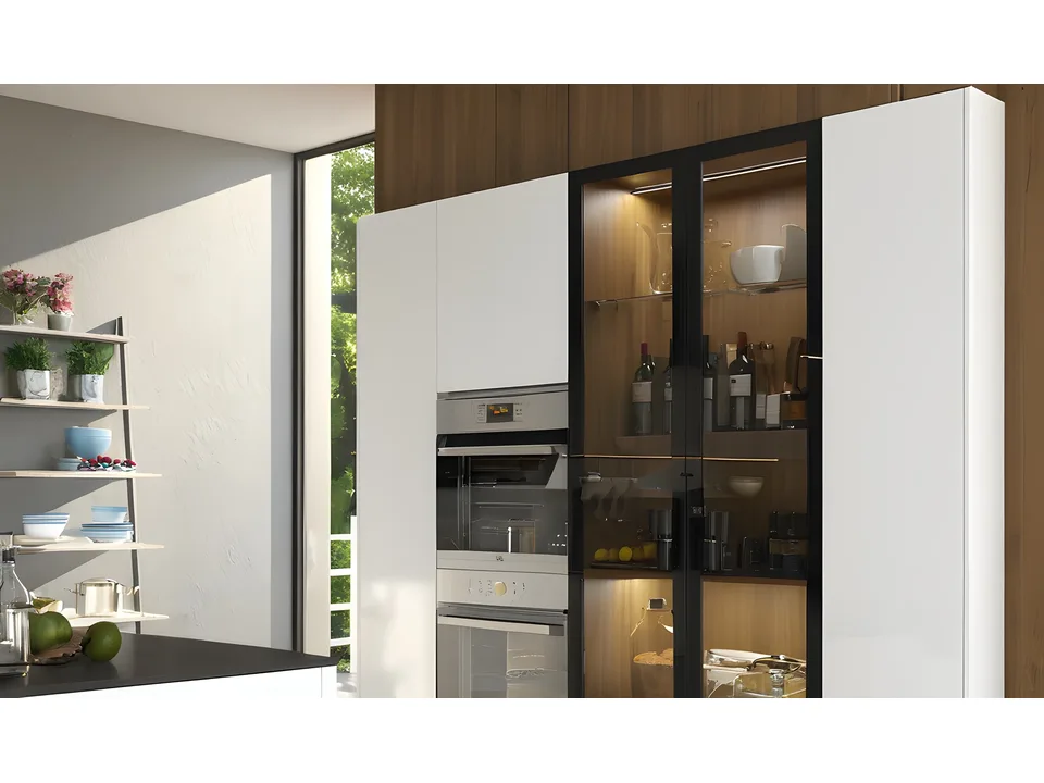 Кухня Gloss White 3